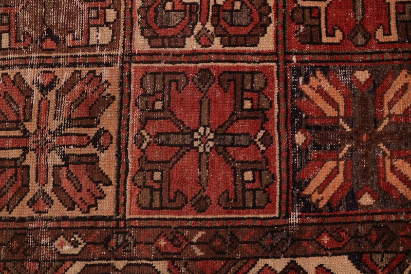 Vintage Hand-Knotted Area Rug 6'9" x 10'0" Traditional Oriental Wool Carpet gallery