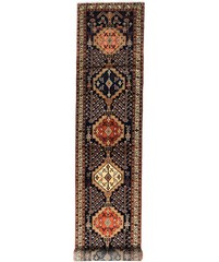 Oversized Oriental Runner Rug Tribal Geometric Carpet Bedroom Décor 3X18 ft