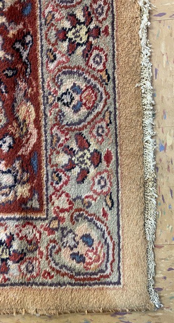 USED AUTHENTIC AMERICAN KARASTAN HUNTING PATTERN # 723 RUG ART CARPET 8'8" x 12' gallery