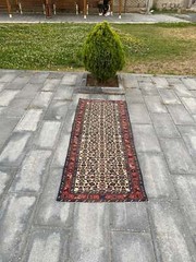 3×6 Vintage Persian Rug , Traditional Rug , Antique Rug , Wool Handmade Rug