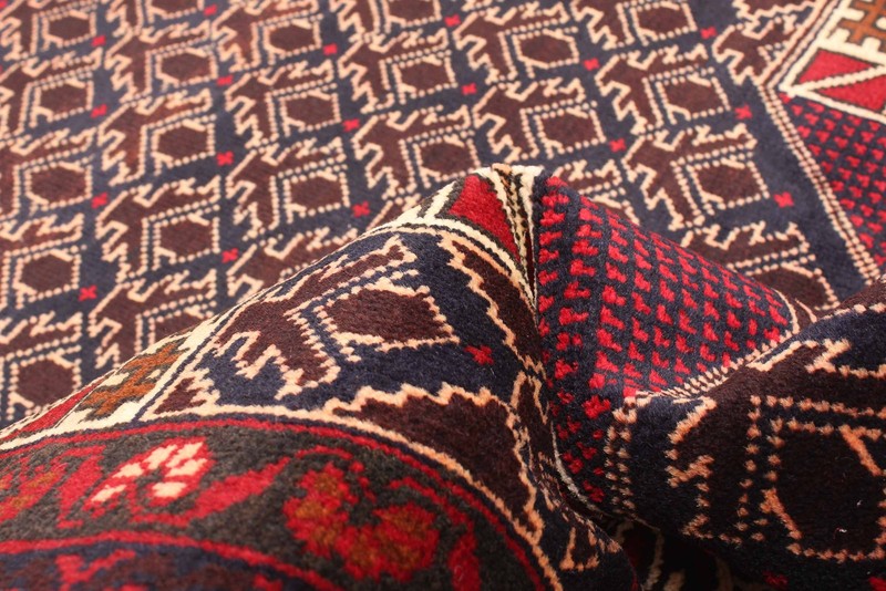 Vintage Hand-Knotted Area Rug 2'9" x 4'5" Traditional Oriental Wool Carpet gallery