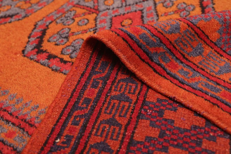 Vintage 5'1" x 6'8" Traditional Hand Knotted Vegetable Dye Wool Area Rug gallery
