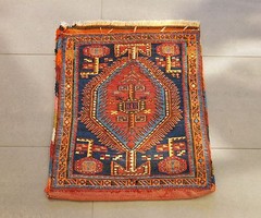 Antique Shahsavan khorjin / Saddlebag, early 20th century,53×46 cm, 22,5 x 18 in