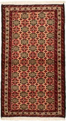 Traditional Vintage Hand-Knotted Area Rug 3’3″ x 5’11” Oriental Wool Carpet