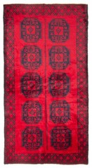 Traditional Vintage Hand-Knotted Area Rug 3’8″ x 7’4″ Oriental Wool Carpet