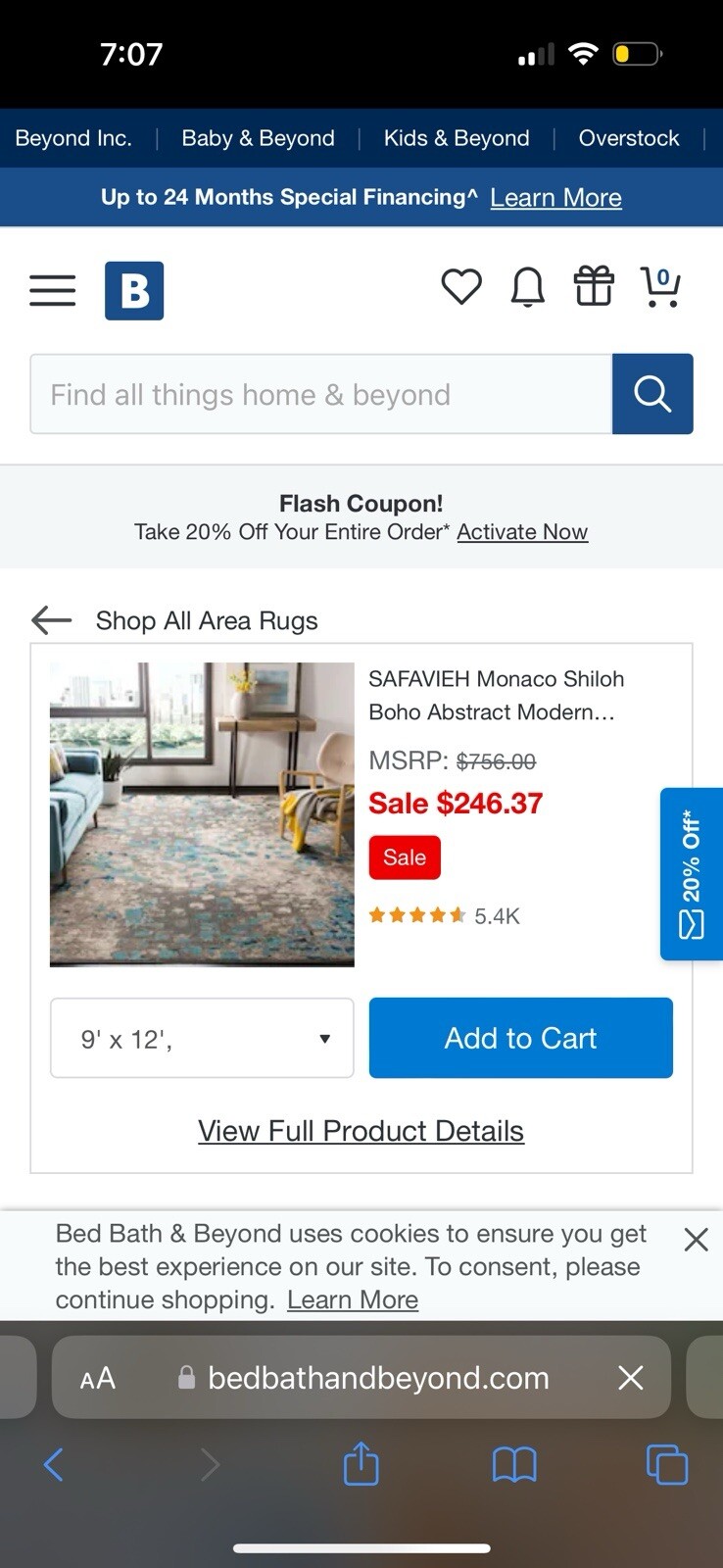 SAFAVIEH Monaco Shiloh Boho Abstract Modern... gallery