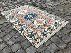 Handmade Rug Turkish Area Rug Vintage Rug Oushak Rug Antique Rug Bohemian Rug