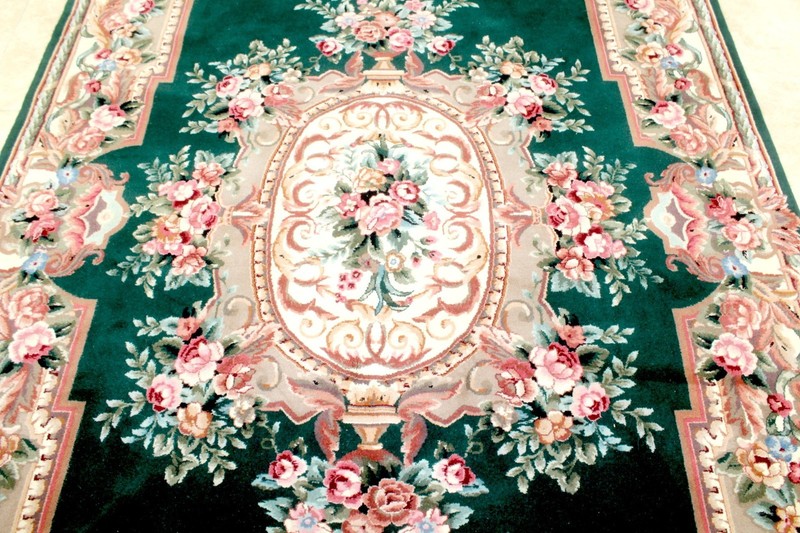 9X6 EXQUISITE MINT 300+KPSI HAND KNOTTED VEGETABLE DYE TABRIZZ TURKISH WOOL RUG gallery