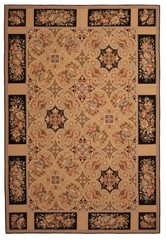 Vintage Hand Woven Area Rug 6’0″ x 8’11” Traditional Wool Oriental Carpet