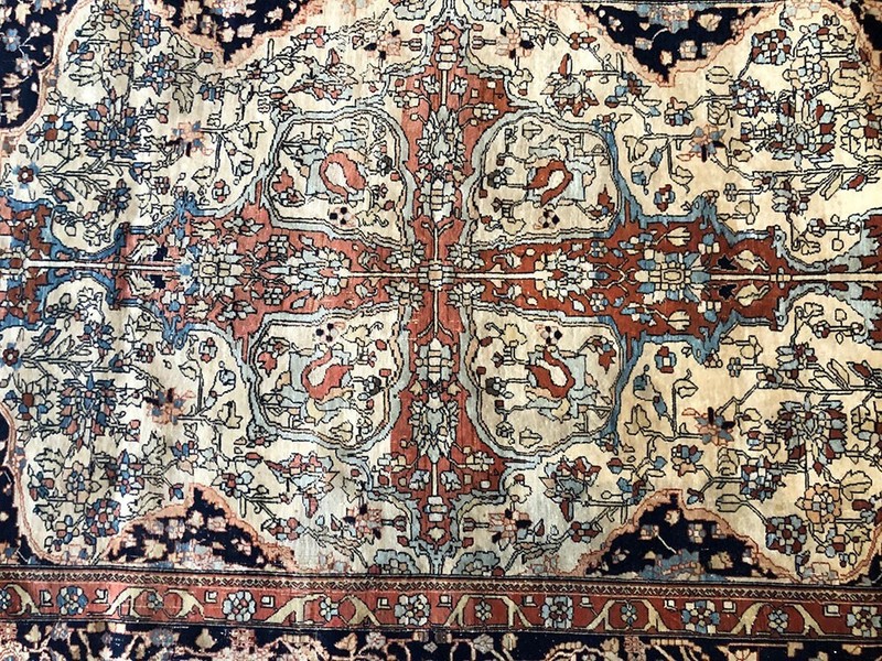 A 19th Century Classic Mohtashem Keshan Rug gallery