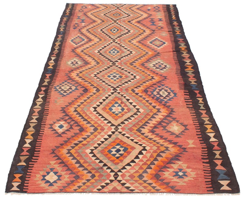Vintage 5'8" x 11'10" Traditional Wool Hand Woven Oriental Area Rug gallery