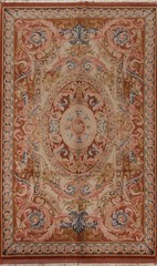 Victorian Style Savonnerie Oriental Area Rug 6×9 Handmade Chinese Rug