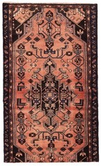 Traditional Vintage Hand-Knotted Area Rug 3’2″ x 5’5″ Oriental Wool Carpet