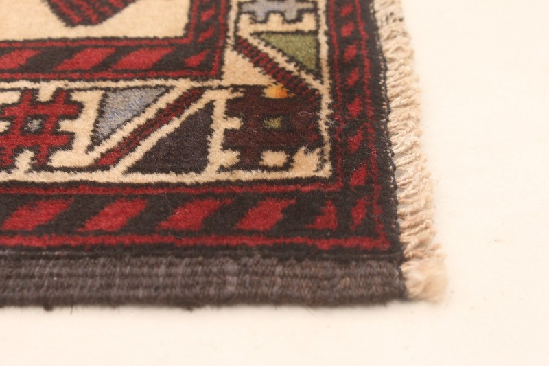 Vintage Traditional Hand-Knotted Area Rug 2'11" x 4'5" Oriental Wool Carpet gallery