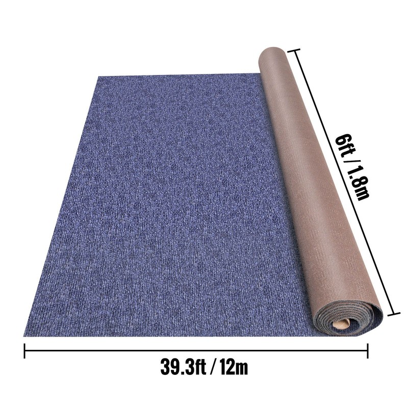 Marine Carpet 6 ft x 39.3 ft, Non - Slide TPR Waterproof Backing for Boat Patio gallery