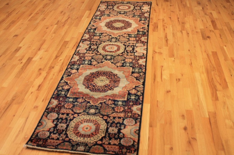 Hand-knotted Rug (Carpet) 2'6X9'8, Choeb Rang mint condition gallery
