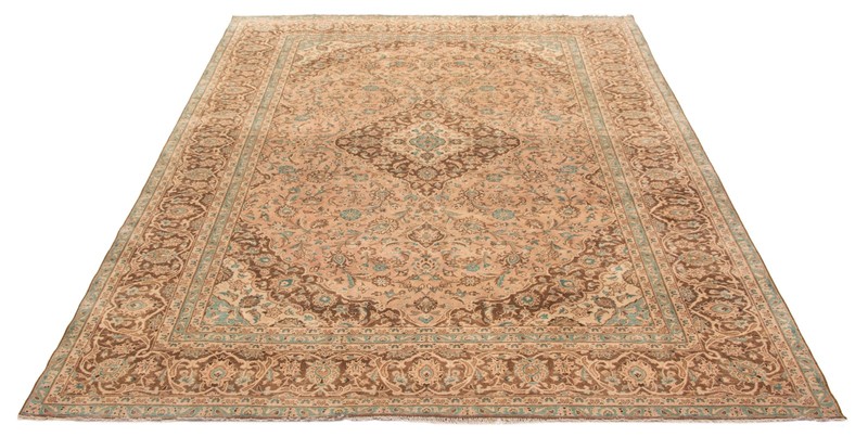 Traditional Vintage Hand-Knotted Area Rug 9'5" x 12'10" Oriental Wool Carpet gallery