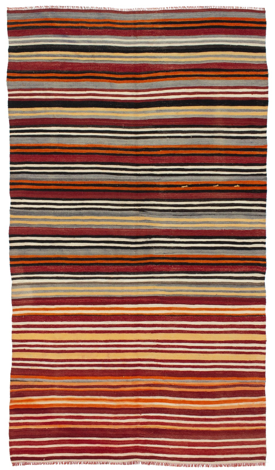 Vintage 5'4" x 9'8" Traditional Wool Hand Woven Oriental Area Rug gallery