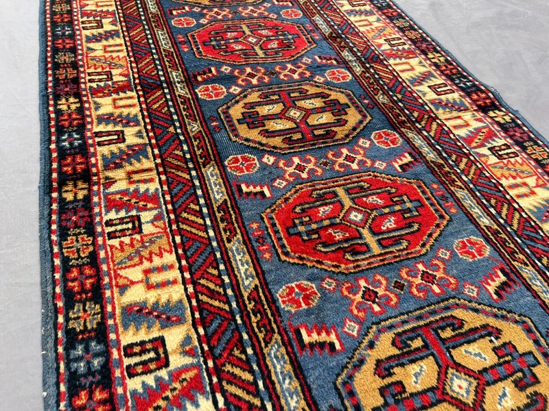2'4 x 4'6 ft Vintage Caucasian Kazak Rug Afghan Hand Knotted Tribal Kitchen Rug gallery