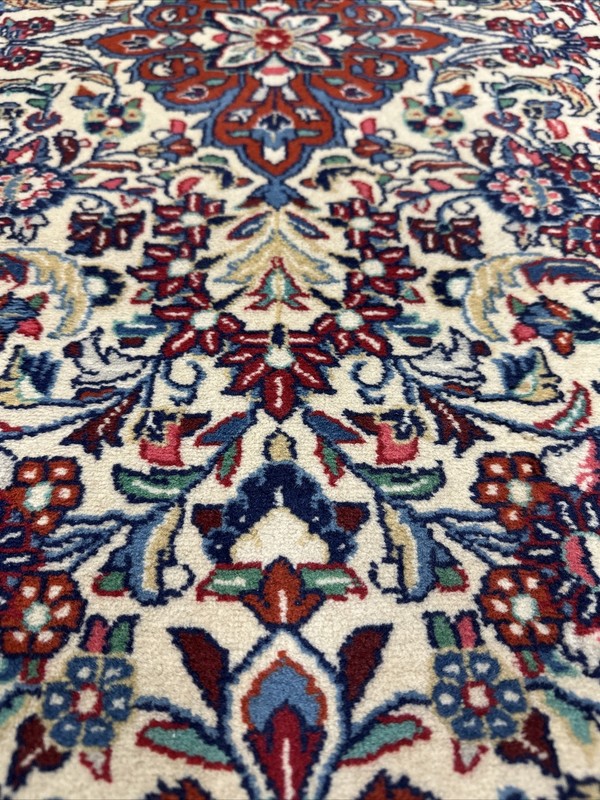 Antique Sarouk rug 4’3”x2’4” Carpet 1960s (239) gallery