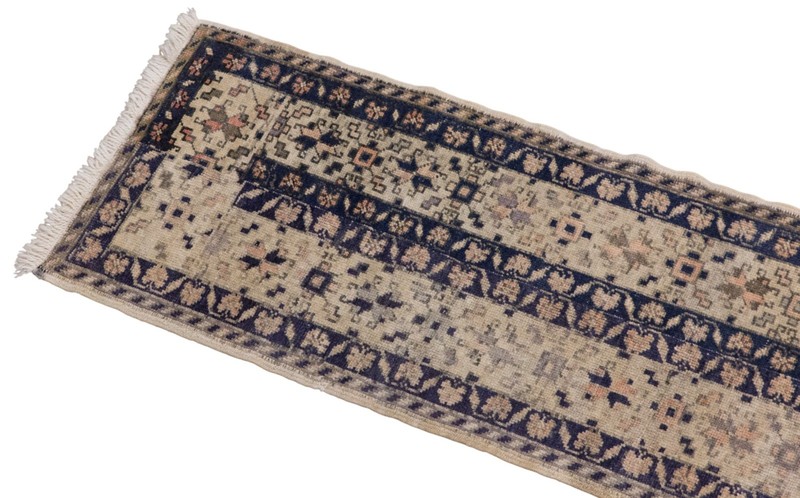 Handwoven Oushak Runner Rug 52x347 cm / 1.7×11.4 ft, 60+ Years Old gallery