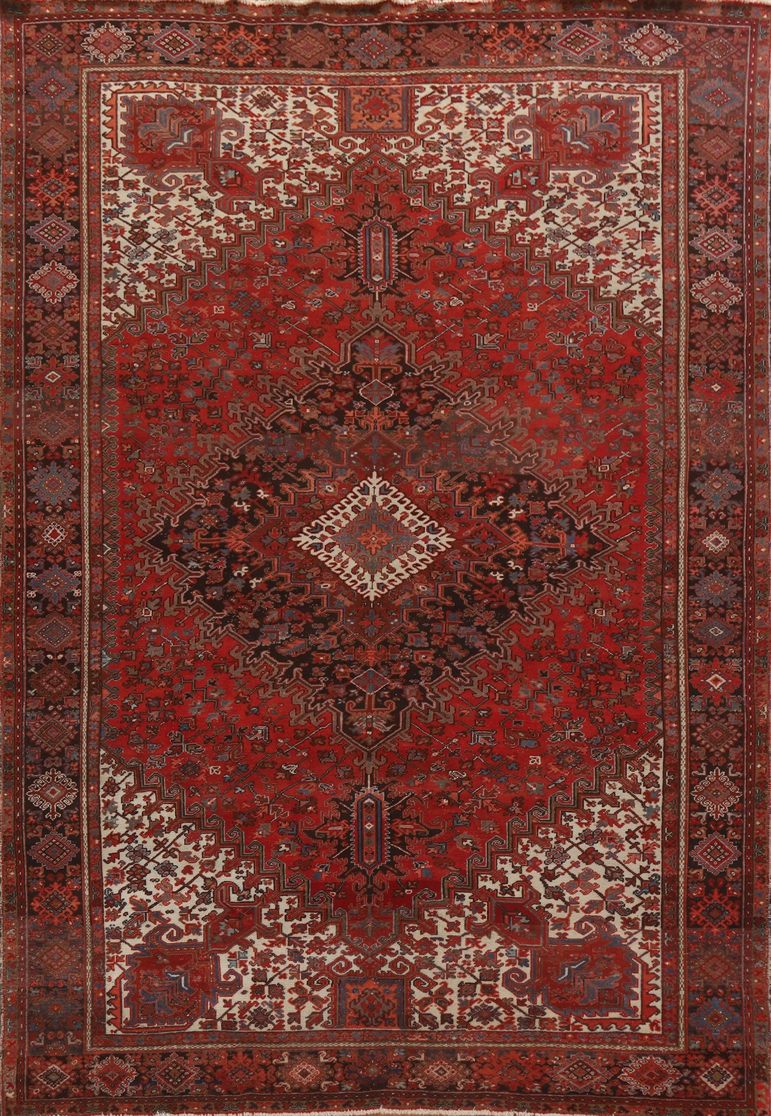 Vintage Geometric Handmade Area Rug Room Size Home Decor Classic Carpet 10x12 gallery