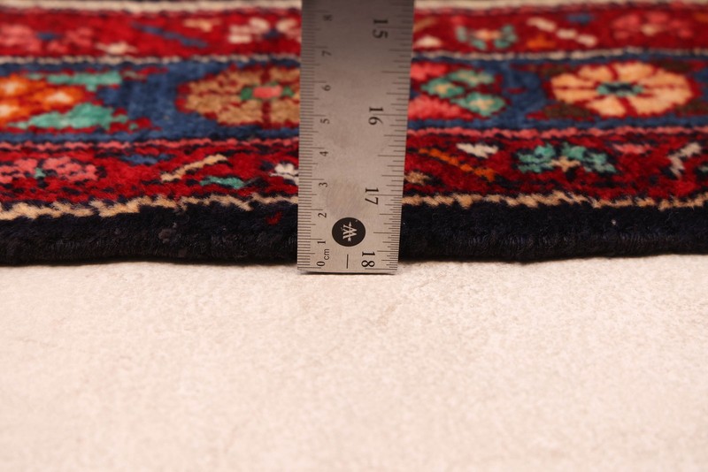 Vintage Hand-knotted Runner Rug 3'1" x 9'10" Traditional Oriental Wool Carpet gallery