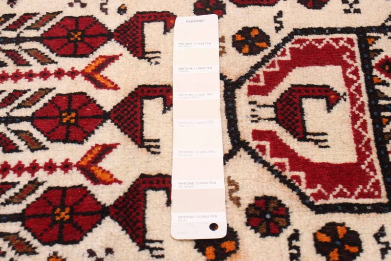 Vintage Hand-Knotted Area Rug 3'4" x 6'4" Traditional Wool Carpet gallery