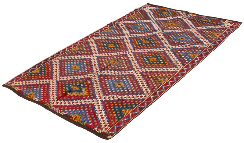 Vintage Hand Woven Area Rug 5'8" x 9'11" Traditional Wool Oriental Carpet gallery