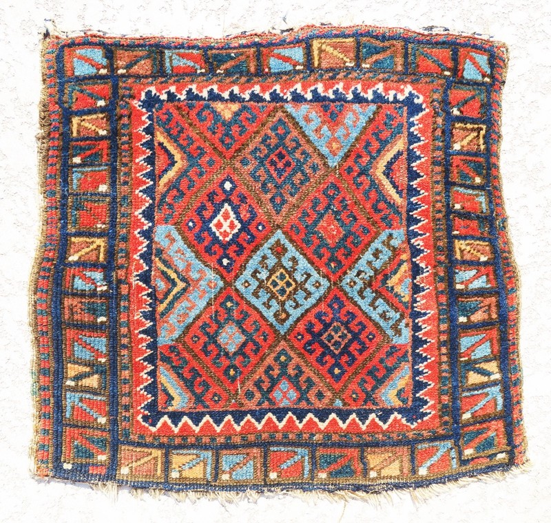FABULOUS, ANTIQUE, LOVELY, UNIQUE 1890 JEFF KURDISH BAG FACE gallery