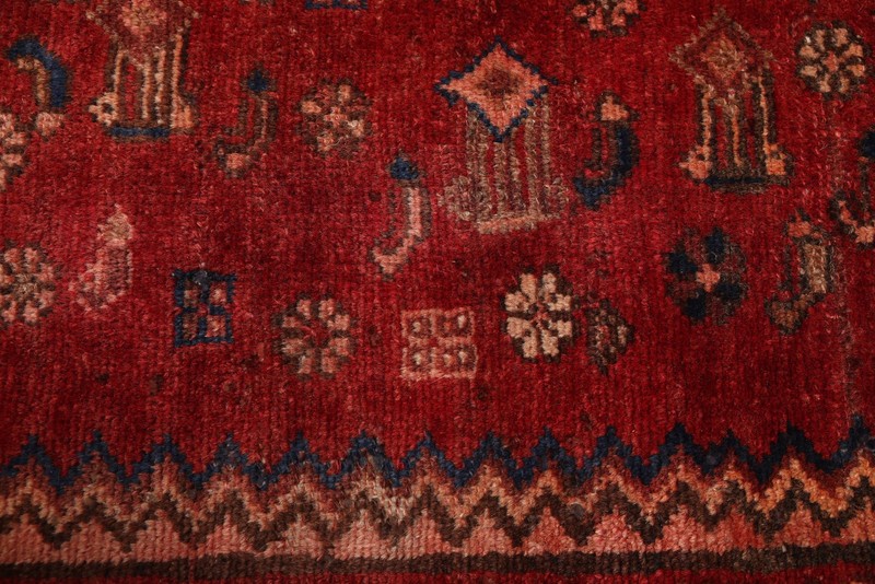 Traditional Vintage Hand-Knotted Carpet 3'4" x 6'9" Wool Area Rug gallery