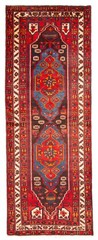 3’5″ x 9’4″ Vintage Hand-knotted Runner Rug Traditional Oriental Wool Carpet