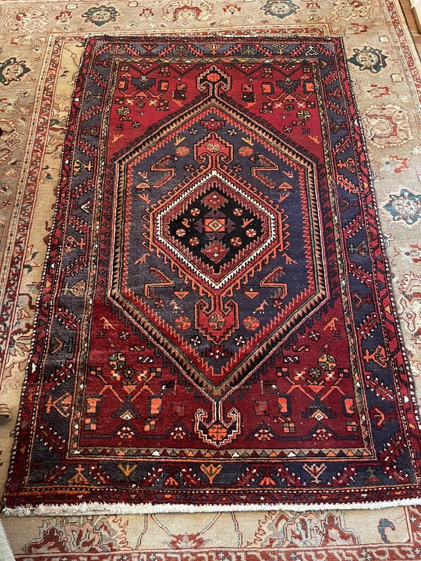Exquisite Antique Hand-Knotted Rug 4’3” X 6’9” gallery
