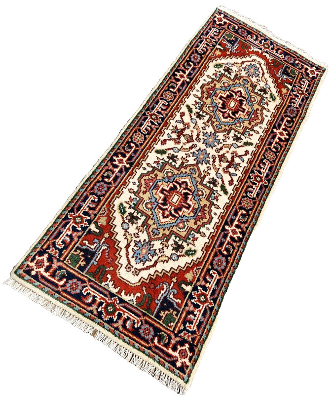 6'x2'6" ANTIQUITY NEW HAND KNOTTED CAUCASIAN KAZAK SERAPE TRIBAL WOOL RUG RUNNER gallery