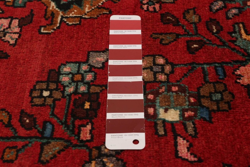 3'6" x 9'7" Vintage Hand-knotted Runner Rug Traditional Oriental Wool Carpet gallery