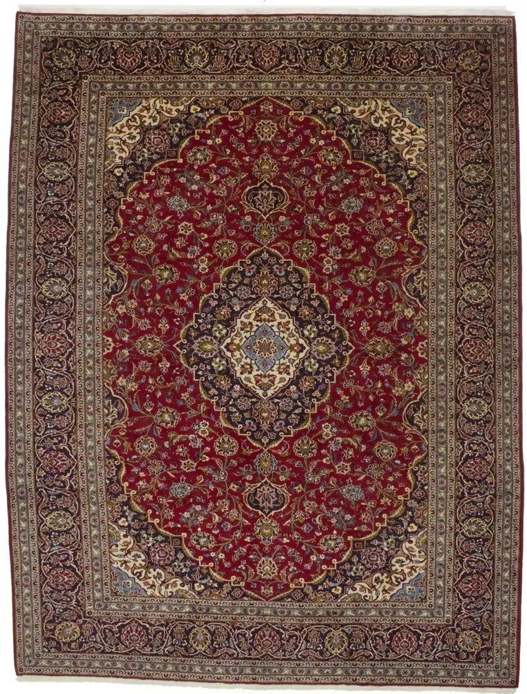 Vintage Extra Large Handmade Wool Oriental Rug Classic Decor Carpet 10X13 ft