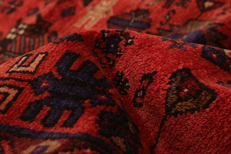 3'4" x 9'5" Vintage Hand-knotted Runner Rug Traditional Oriental Wool Carpet gallery