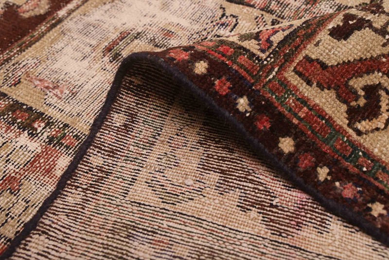 Vintage 3'3" x 5'7" Traditional Hand Knotted Vegetable Dye Wool Area Rug gallery