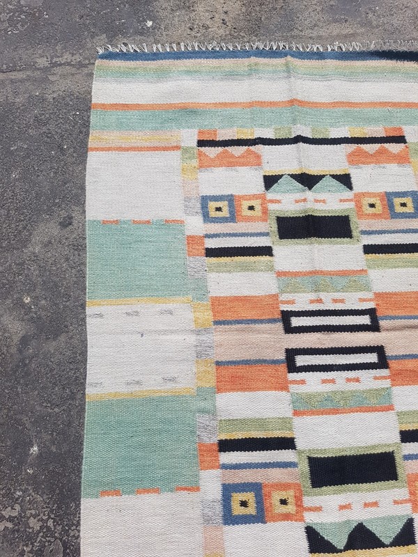 Vintage Traditional Handmade Beautiful Moroccan Floor Rug Carpet 156x115 cm gallery