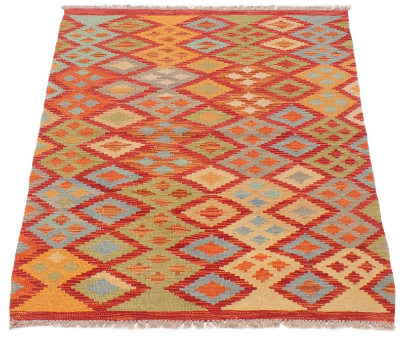 Vintage 3'2" x 5'0" Traditional Wool Hand Woven Oriental Area Rug gallery