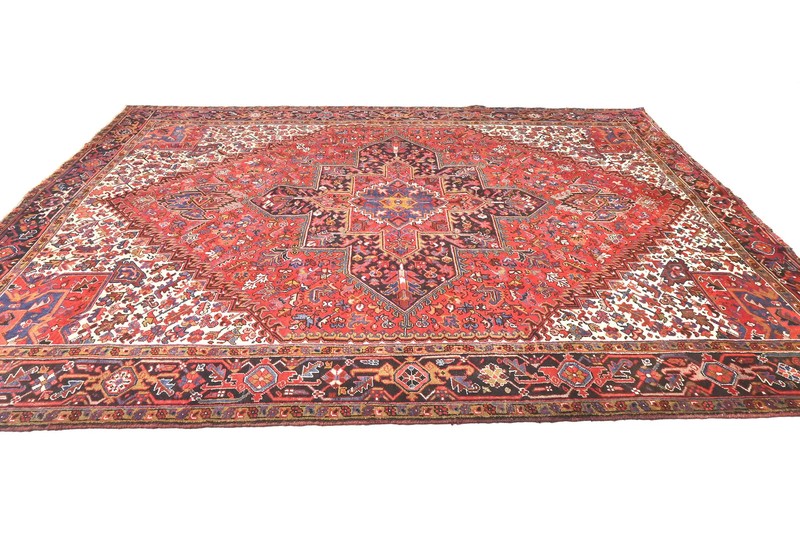 9'5X11'1 Vintage Handmade Oriental Rug Classic Design Living Room Carpet gallery