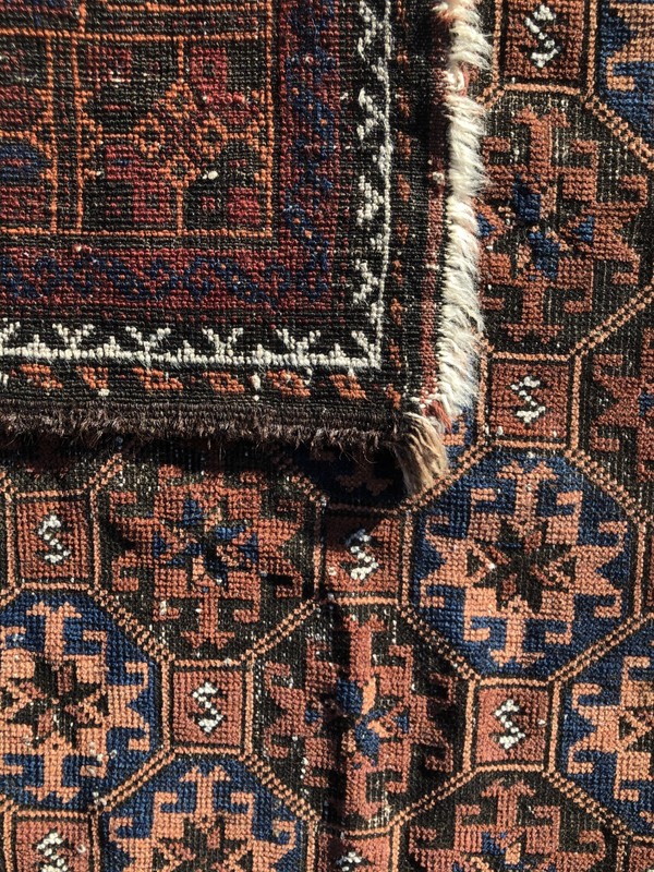 Antique Timuri Rug, Natural Dyes, c.1900 | 2'8.5"×4'7" gallery