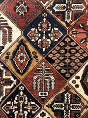 Tremendous Tribal – 1900s Antique Oriental Rug – Nomadic Design – 10.4 x 16.10