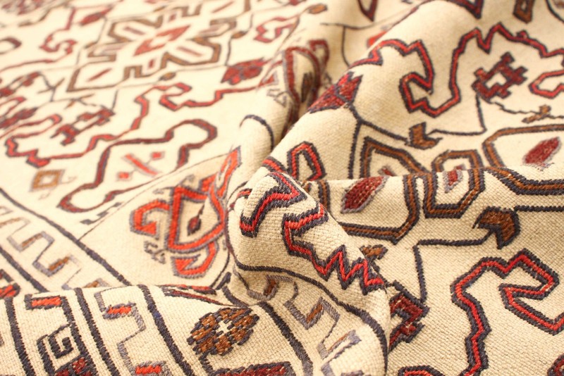 Vintage Hand Woven Area Rug 4'3" x 6'3" Traditional Wool Oriental Carpet gallery