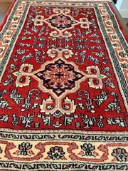 Pre-Owned Finely Hand Woven Rug Turkish Pattern Woven In Pakistan. Over 50 Years