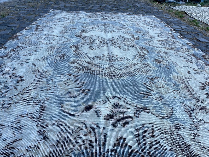 Home Decor Rug, Turkish Vintage Rug, Boho Decor Rug, 6,1 x 8,4 ft gallery