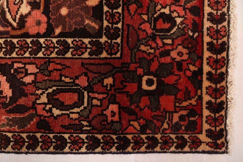 Vintage Traditional Hand-Knotted Area Rug 6'7" x 9'11" Oriental Wool Carpet gallery