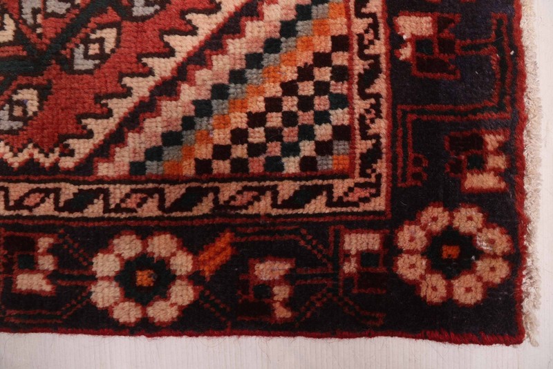 Vintage Traditional Hand-Knotted Area Rug 4'9" x 7'4" Oriental Wool Carpet gallery