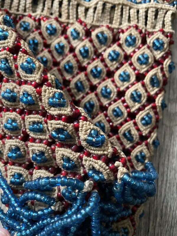 Handmade Vintage Malian Bag 7" x 11" (20cm x 29cm), 1960s - 1N15 gallery