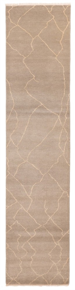 2'6" x 12'0" Vintage Hand-knotted Runner Rug Traditional Oriental Wool Carpet